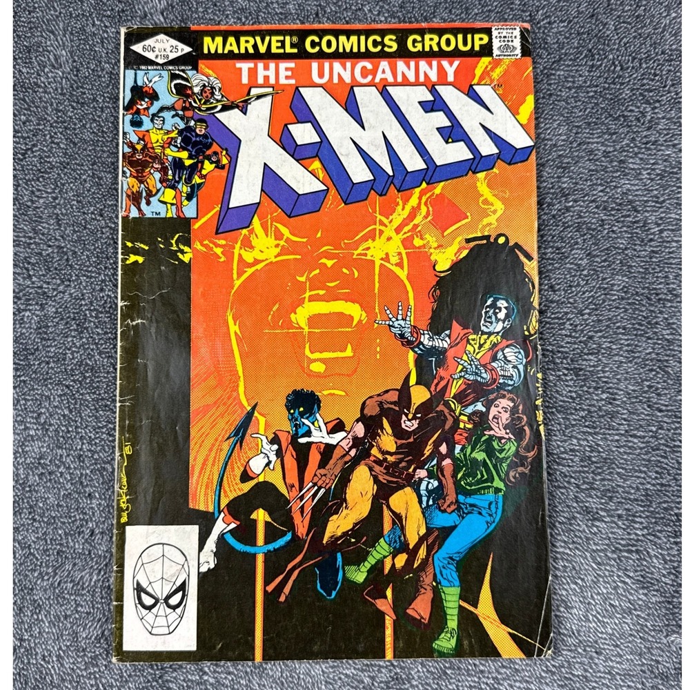 Marvel Comics The‎ Uncanny X-Men #159 July 1982 Wolverine vs Dracula Bronze Age